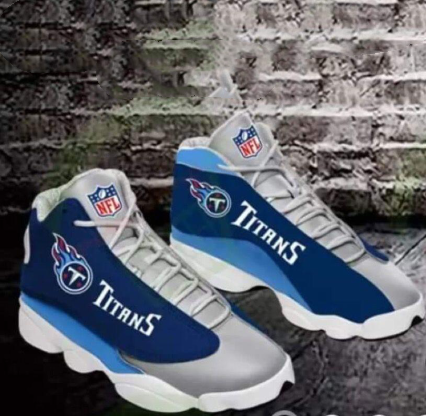 Women's Tennessee Titans Limited Edition JD13 Sneakers 003 Women's Tennessee Titans Limited Edition JD13 Sneakers 003